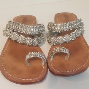Mystique Chrystal Embellished Sandles